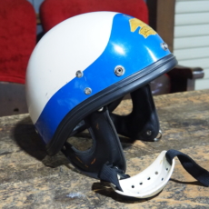 60s BUCO TRAVELER ハーフヘルメット 目深加工済み L ☆ 1968年